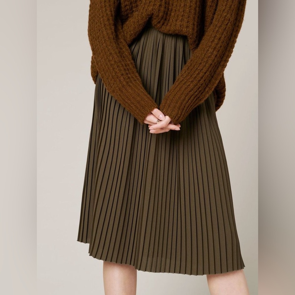 Sessun Coleen Skirt in Khaki Brown Sz. M